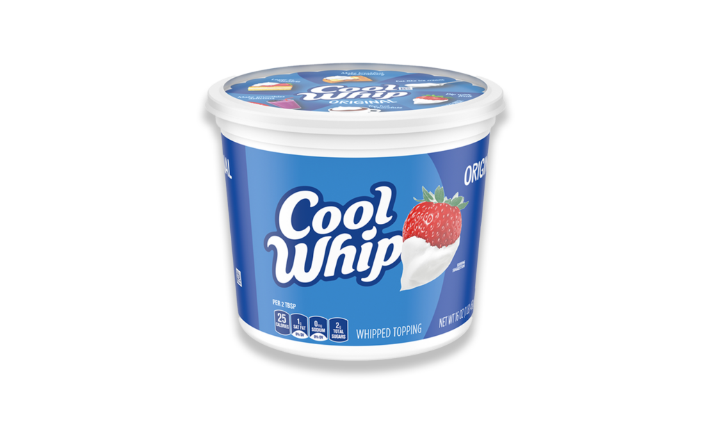 tub of cool whip